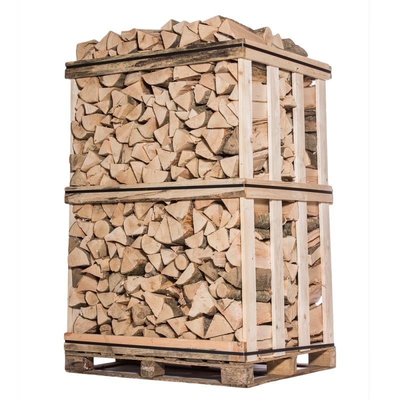 LENHA – 50 CM – MISCELA DI LEGNI DURI – PALLET 2 M3 – 2,5 STERES