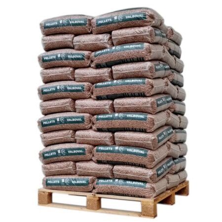 PALLET DI PELLET DIN PLUS (65 SACCHI) PER CARICO DI CAMION