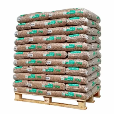 PELLET LIMOUZI – PALLET DI 66 SACCHI DA 15 KG