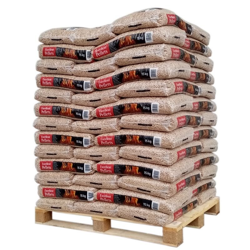 EXCELLENT PELLETS PELLETS – PALLET DI 65 SACCHI DA 15 KG